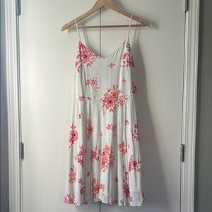 White Floral GAP Sun Dress